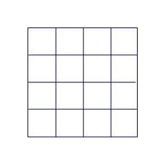 数字穴埋めクイズ（４×４魔方陣）問題と解き方